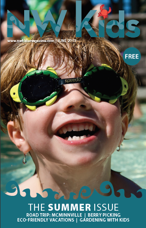 boy with swim goggles