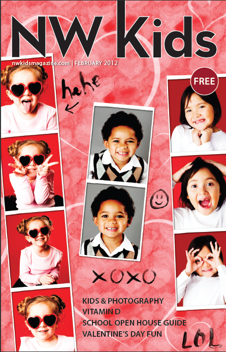 Photo booth prints of kids