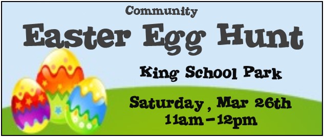 king school park egg hunt