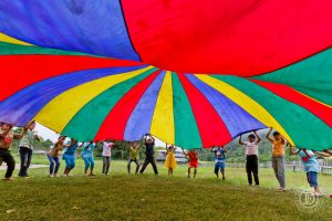 parachute games