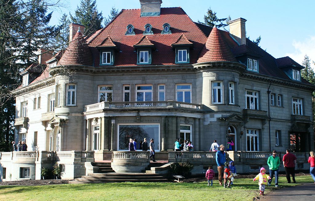 Portland history comes alive at the Pittock Mansion. Photo courtesy of the Pittock Mansion.