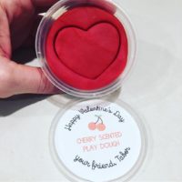 Valentine's Day Cherry Playdough