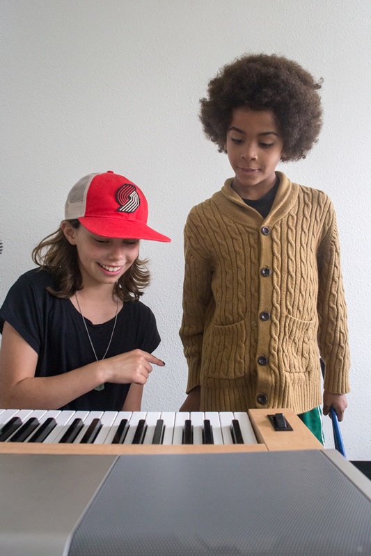 Fun, inquiry driven music lessons, camps, bands and classes that lets kids be themselves.
