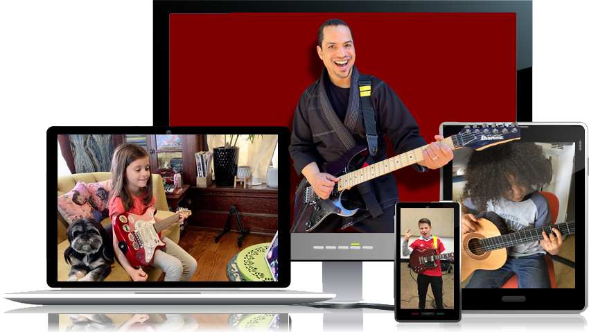 Rock Dojo: Online Guitar Lessons for Kids