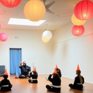 Middle Path Kung Fu studio during Girl Power class